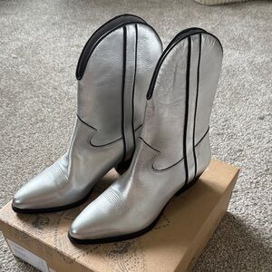 NWB Free People Borderline Western Boot